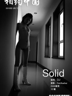 《Solid》邓晶10年5月7日作品,像柳岩的人体艺术